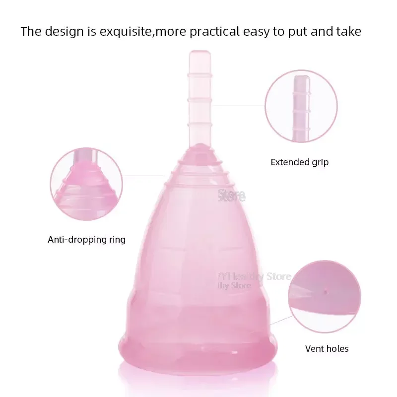 Menstrual Cup Reusable Swimming Leak Proof Silicone Period Cup Women\'s Menstrual Feminine Hygiene Product менструальная чаша