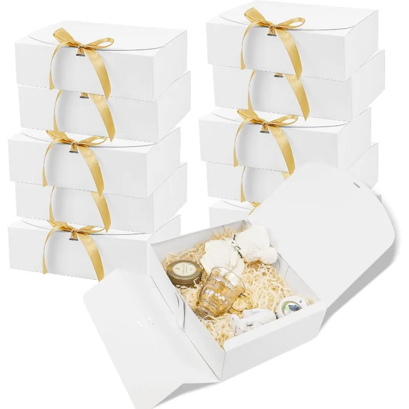 Scatola di imballaggio da 3 pezzi per regalo, confezione regalo in carta Kraft, scatola di proposta per damigella d\'onore per matrimonio,