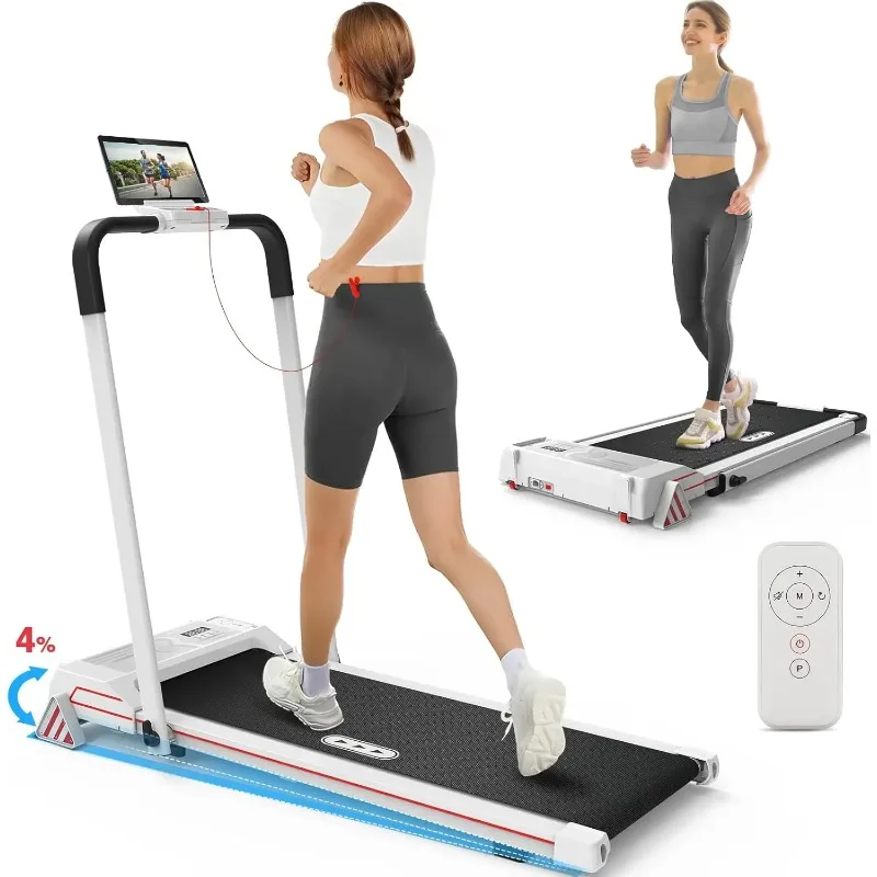 

Under Desk Treadmill Machine Running Foldable Fitness Manual Electric Walking Pad Treadmills for Home Incline Treadmill