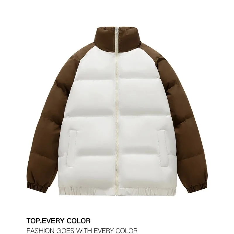 Men's Outdoor Fashion Trend Versatile Neutral Jacket Sports Leisure Windproof Breathable High-quality Thick Warm Cotton Clothing