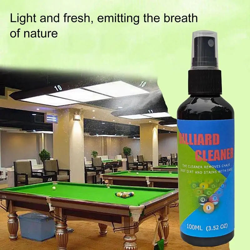 Billiard Ball Cleaner And Restorer Pool Ball Polish Agent Spray Luster Restoration Billiard Ball Accessories For Standard Resin