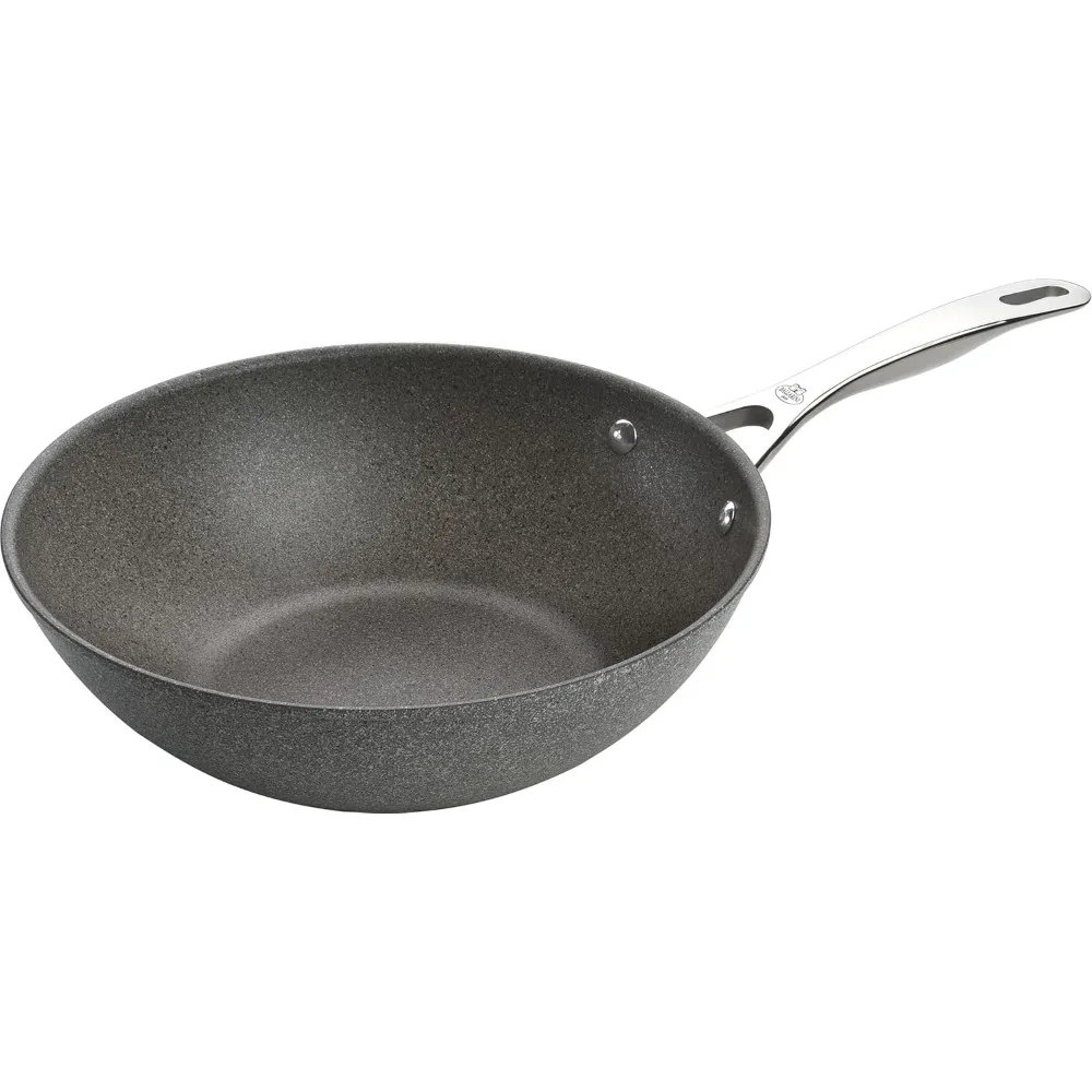

Бальё Salina Granitium Wok, 30 см, серый/серебристый, большой размер