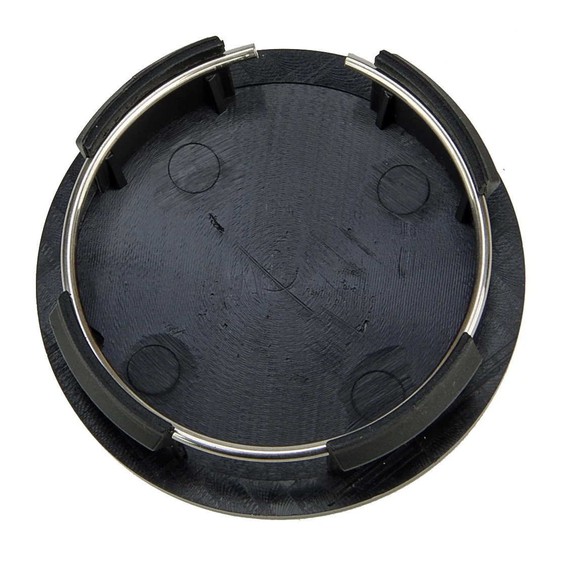 4pcs Black 57mm Wheel Center Hub Cap Cover ABS Fit for Universal