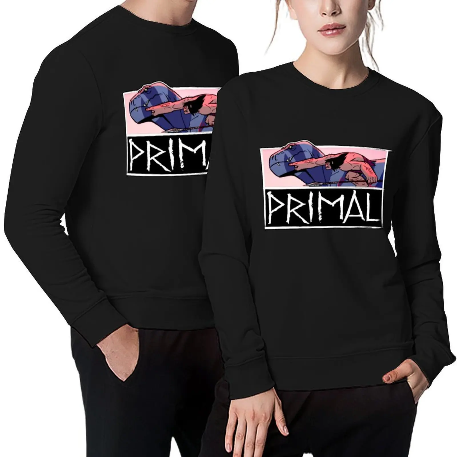 

Primal Pullover autumn jacket men japanese style graphic t shirts men korean clothes winter man sweatshirt