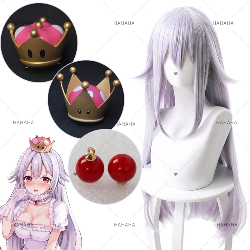 

Мультяшный парик-косплей Босс-Джет, реквизит для косплея Принцессы Босс-Джет, корона Короля Бу Буэтт для Хэллоуина, для взрослых