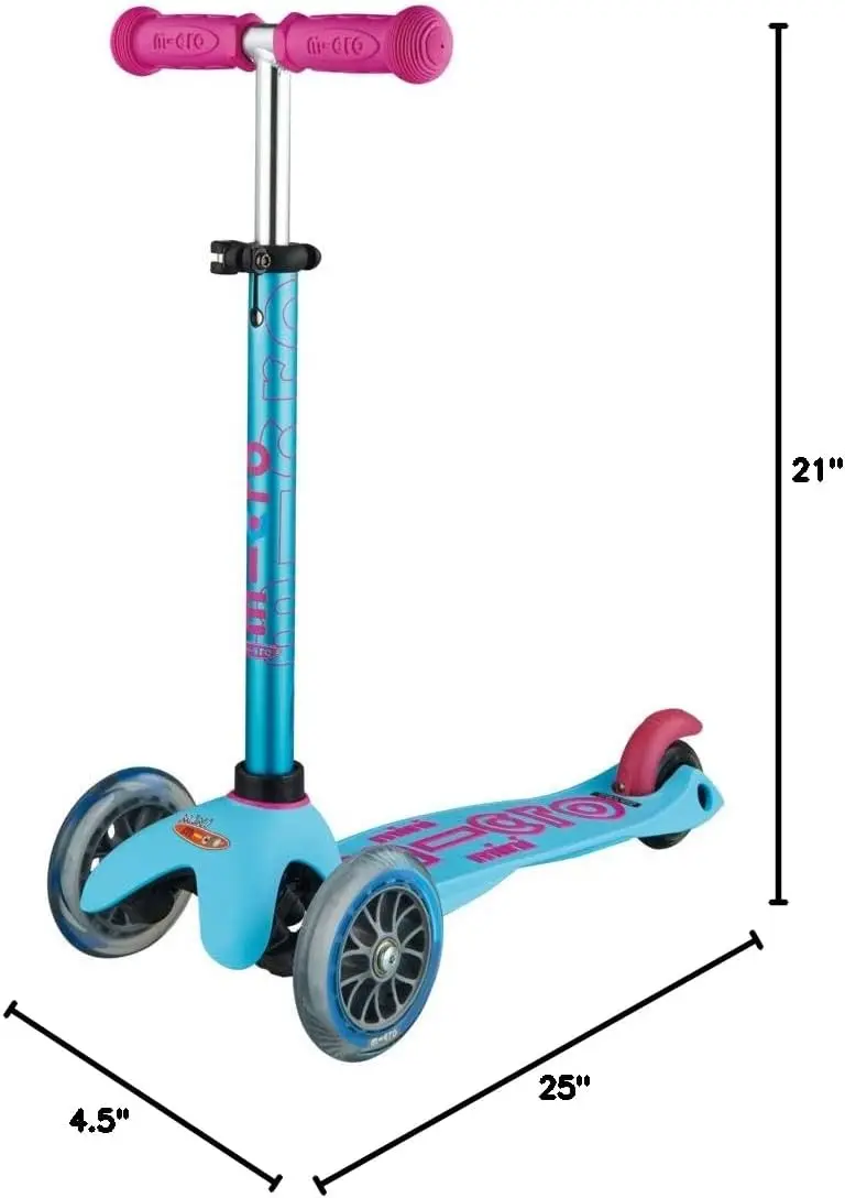 لوح كيك بورد - ميني ديلوكس - سكوتر بتصميم سويسري ثلاثي العجلات