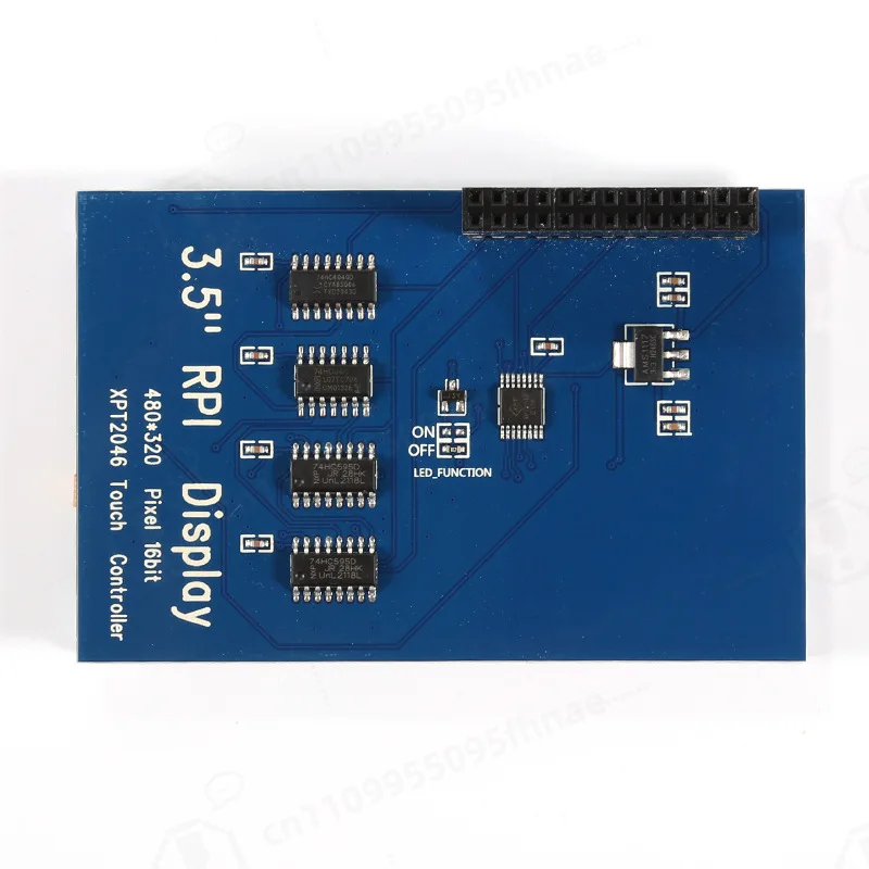 3.5 Inch HDMI Resistive Touch LCD Display Panel for Raspberry Pi Zero2W, 3B, 4B