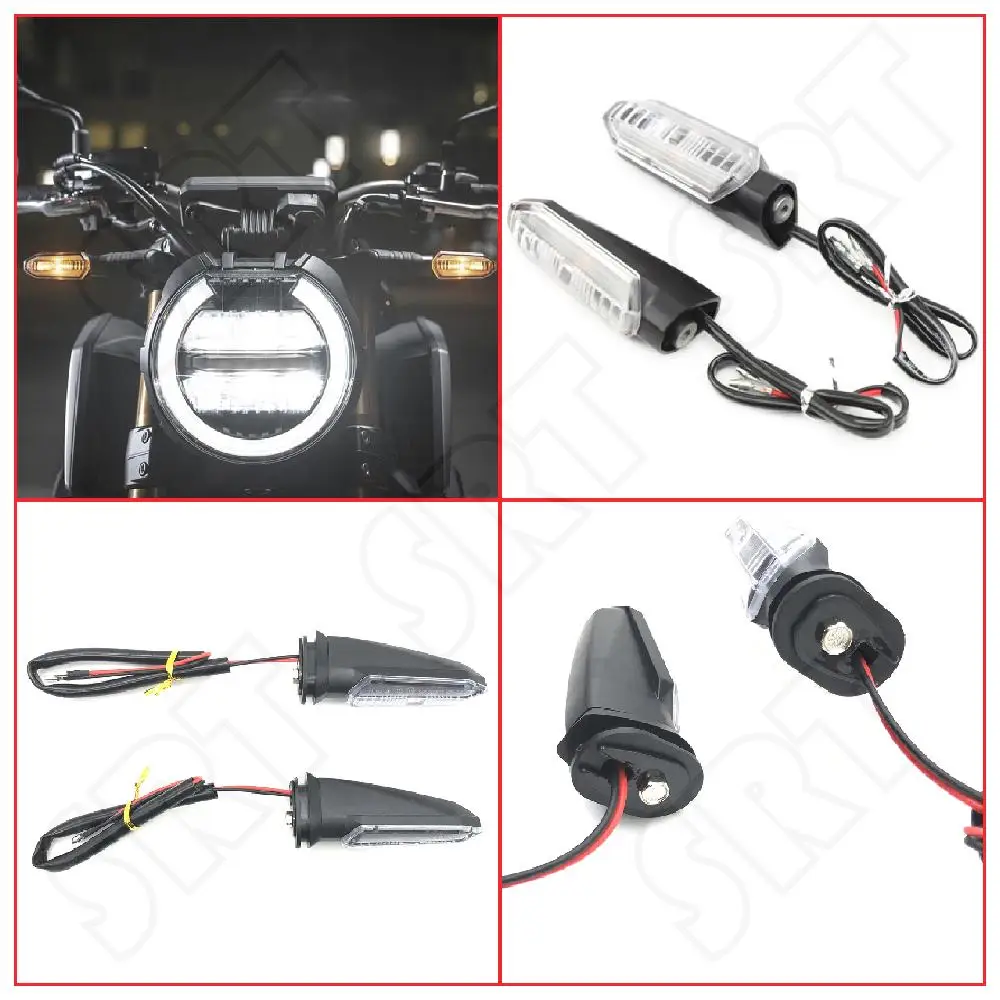 

Fits for Honda CB300R CB250R CB150R CB 300R 250R 150R ABS 2019-2024 Motorcycle Accessories Front LED Turn Signal Indicator Light