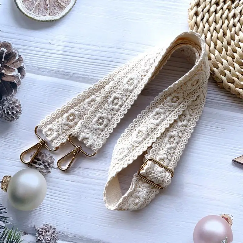 Handmade Cotton  Crossbody Bag Strap Adjustable Camera Strap Replacement Phone Lanyard Backpack Strap Fashion Accessories