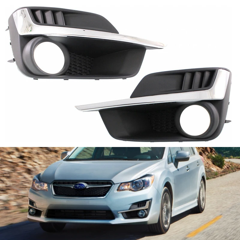 

Pop For Subaru Impreza 2015 2016 Car ABS Front Fog Lamp Front Bumper Fog Lamp Frame Cover Fog Lamp Trimming Bezel Cover 57731FJ3