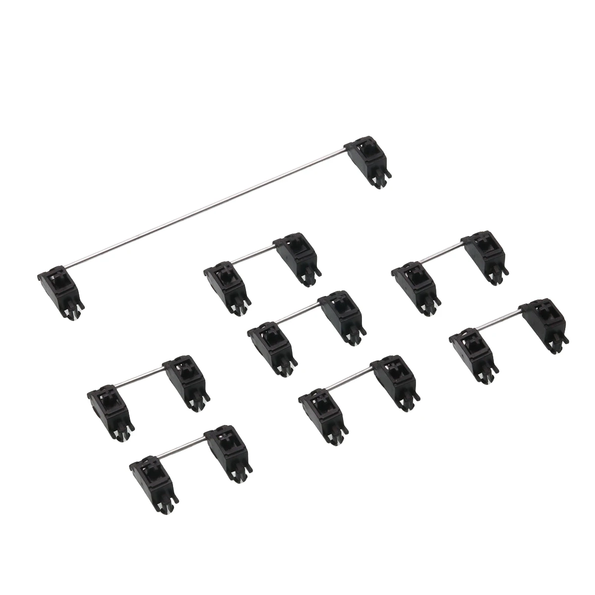 

Черный пластинчатый стабилизатор для механических клавиатур