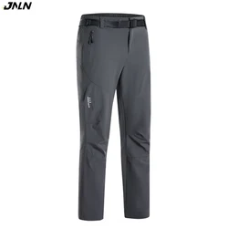 JNLN Men Hiking Pants Outdoor Camping Trekking Running Climbing Mountain Trousers Stretch Lightweight Quick Dry Waterproof Pants