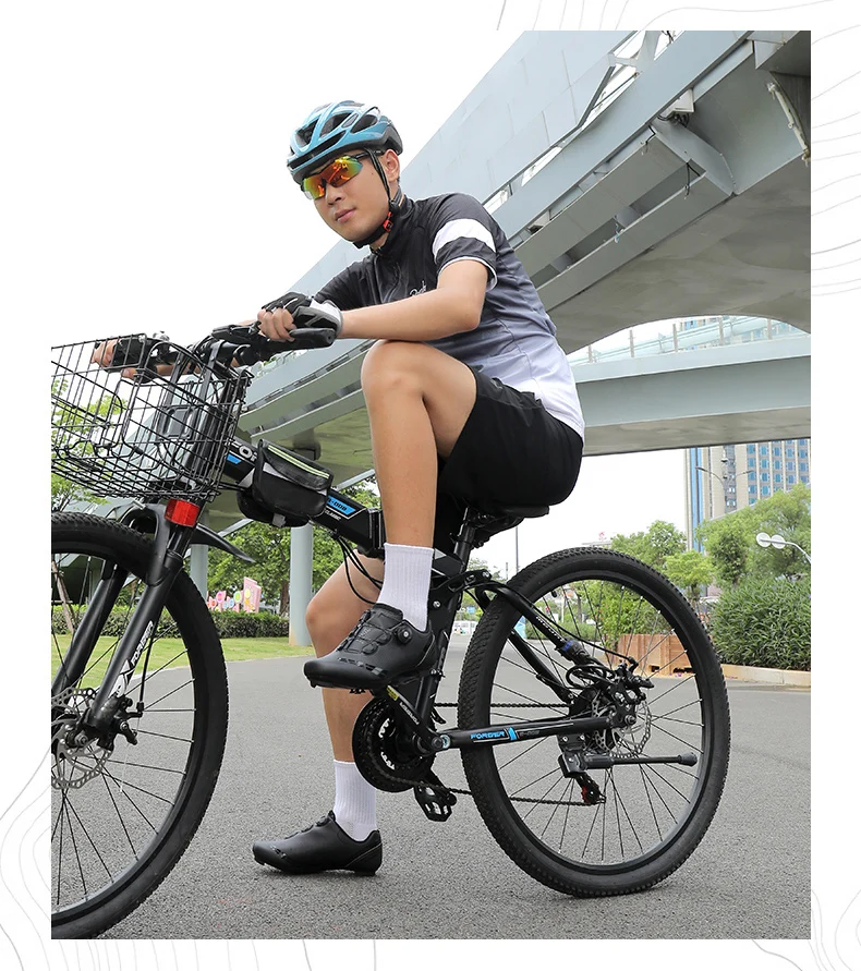 Rutschfeste Mountain-Offroad-MTB-Rennschuhe, atmungsaktive Fahrrad-Rennsport-Sportschuhe, professionelle Straßenrennen-Fahrradschuhe für Herren – Detail 5