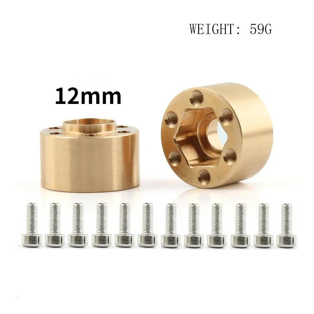 1 par 1.9 "2.2" roda de bronze junta vp roda conjunta rc carro atualização peças para traxs axial rc acessórios reparo do carro substituição