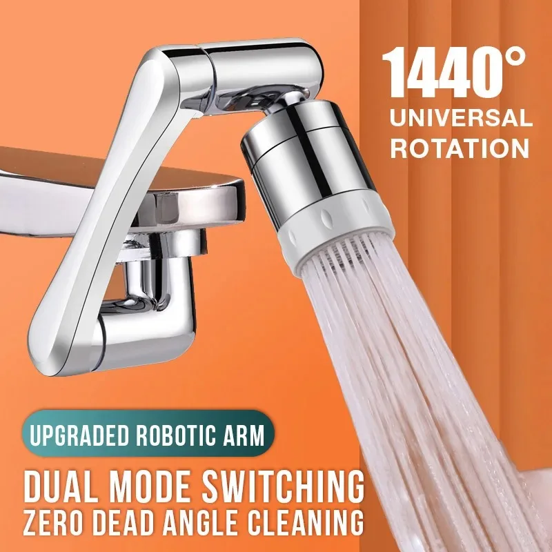 

1080 Rotation Faucets Extender rotation faucet Swivel Extension Faucet Aerator nozzle Sink Water Saving Bubbler Bathroom Kitchen