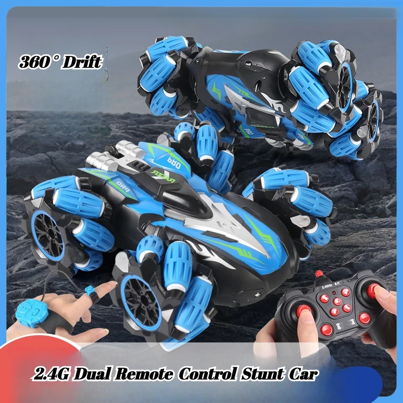 

Двусторонний трюковый автомобиль, полноприводный рулонный привод, дрифтинг, скалолазание, крутой автомобиль с дистанционным управлением, двойной автомобиль, 2,4G, игрушка для мальчика, подарок