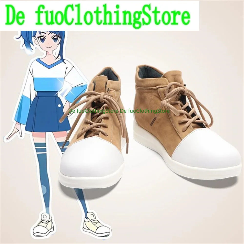 

Sora Harewataru Cure Sky Hirogaru Sky! Precure Pretty Cure Обувь для косплея Сапоги Игры Аниме Хэллоуин Рождество DefuClothing Обувь
