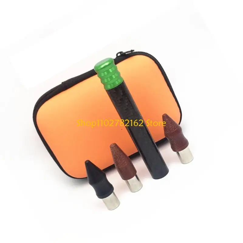 

547B Automotive Dent Correction Pen Flattening Tool High Durability Carbon Fiber Construction For Metal Panel Rehabilitation