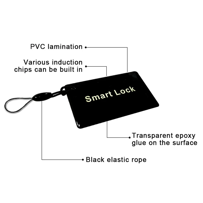 5/10Pcs 13.56Mhz RFID IC Cards - Smart Door Lock Access Card For Digital Fingerprint Lock Unlock Replacement