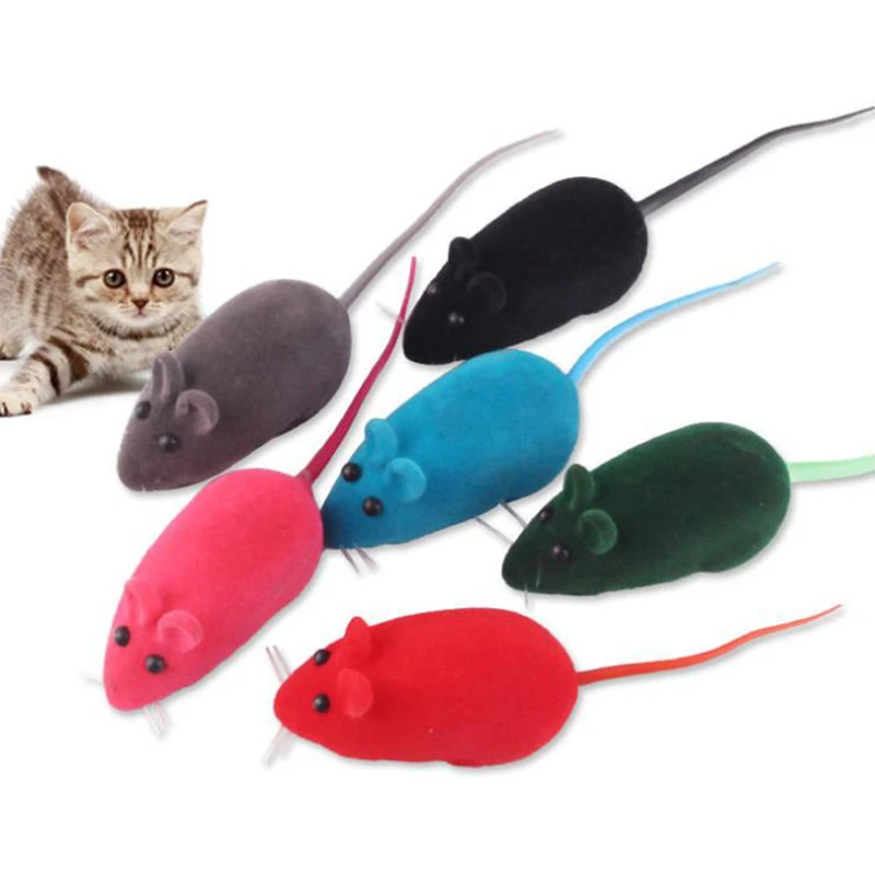 1pcs Little Mouse Cat Toy Realistic Sound Pet Toys Mice For Cats Toys Mouse