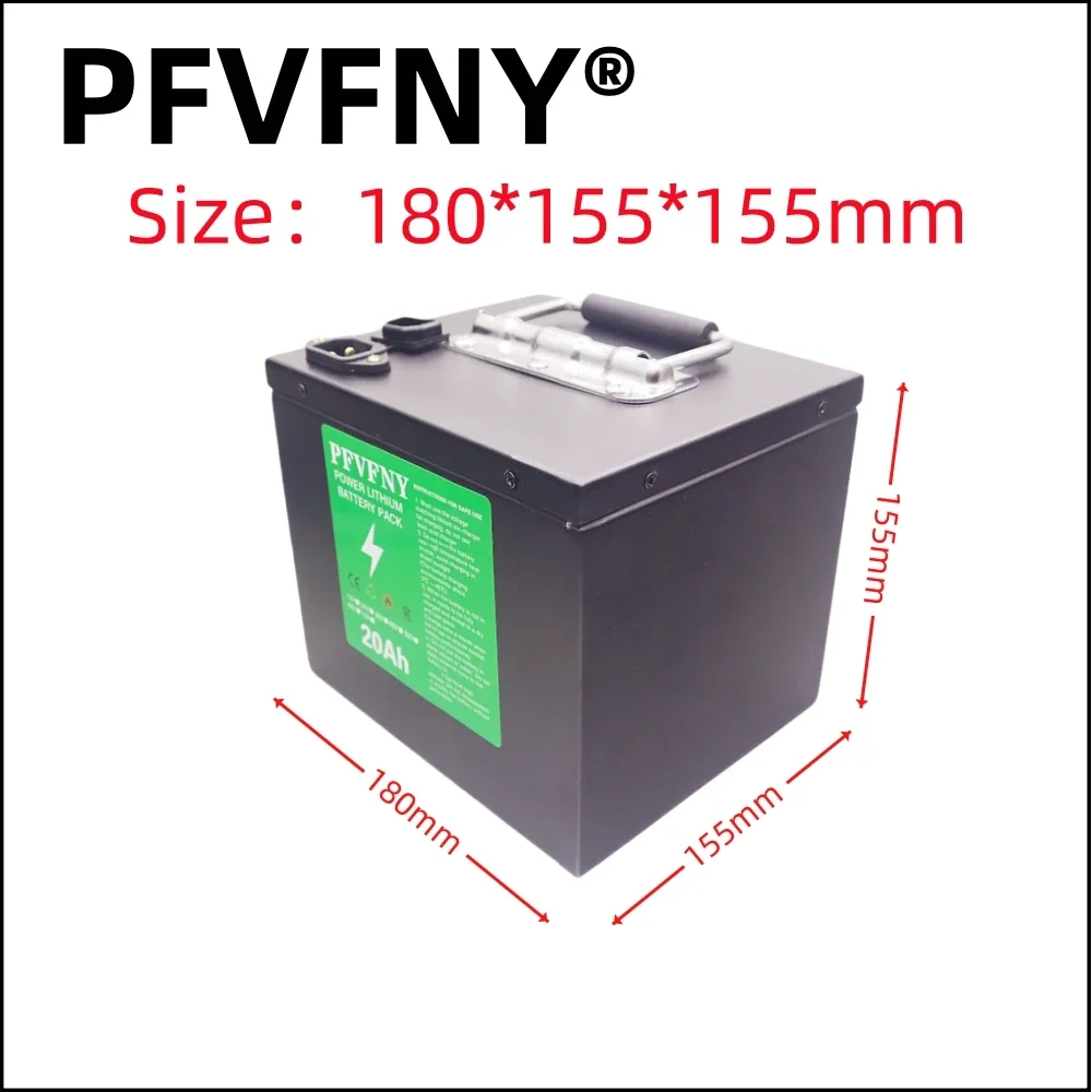 Szybki transport powietrza Nowa bateria litowa o pełnej pojemności 18650 60 V 20ah-50ah Lithium Battery Pack Odpowiednia dla 250-3000 W