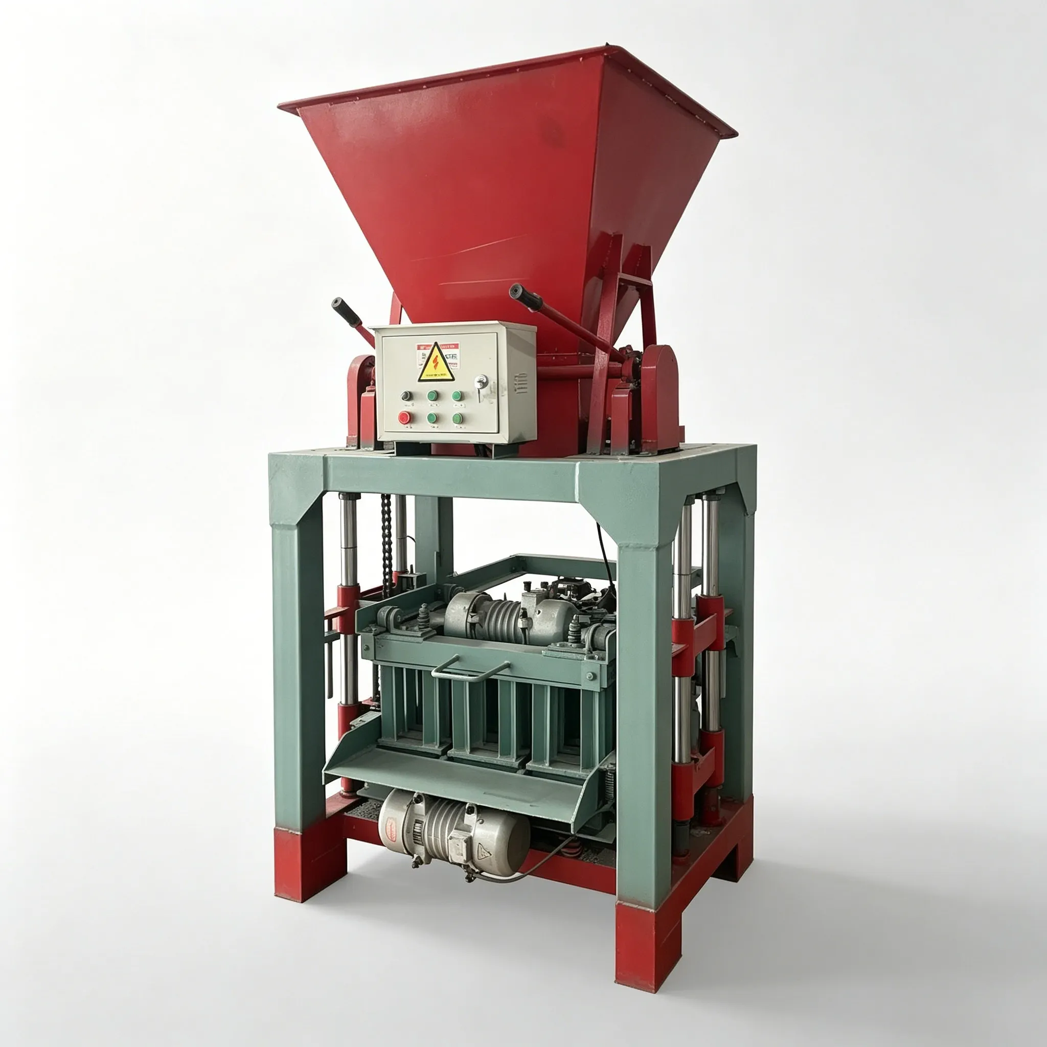 Standard‑spec Brick Making Machine Concrete Block Producing Unit for Construction Material Plant Uniform Brick Fabrication