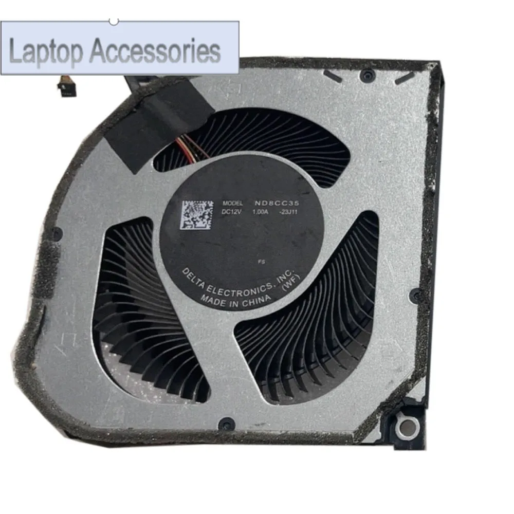 HJ FLaptop CPU GPU Fan For ACER Nitro 14 AN14-41 AN14-41-R74Z | NH.QQLAA.001 4PIN 12V 1.0A