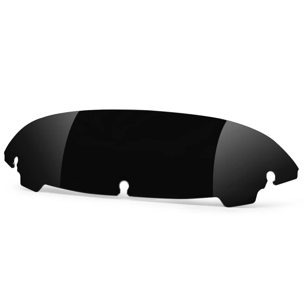 Round Wind Deflectors 4.5'' Motorcycle Windshield Windscreens for Harley Touring Electra Glide Street Glide Tri Glide 2014-2023
