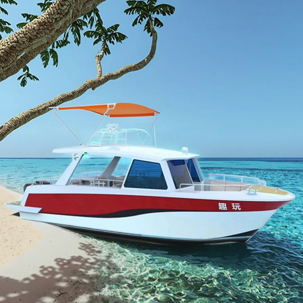 Ce Approved Flit-580 Sport Boat for Bow Rider Aluminum Hull Outboard Engine