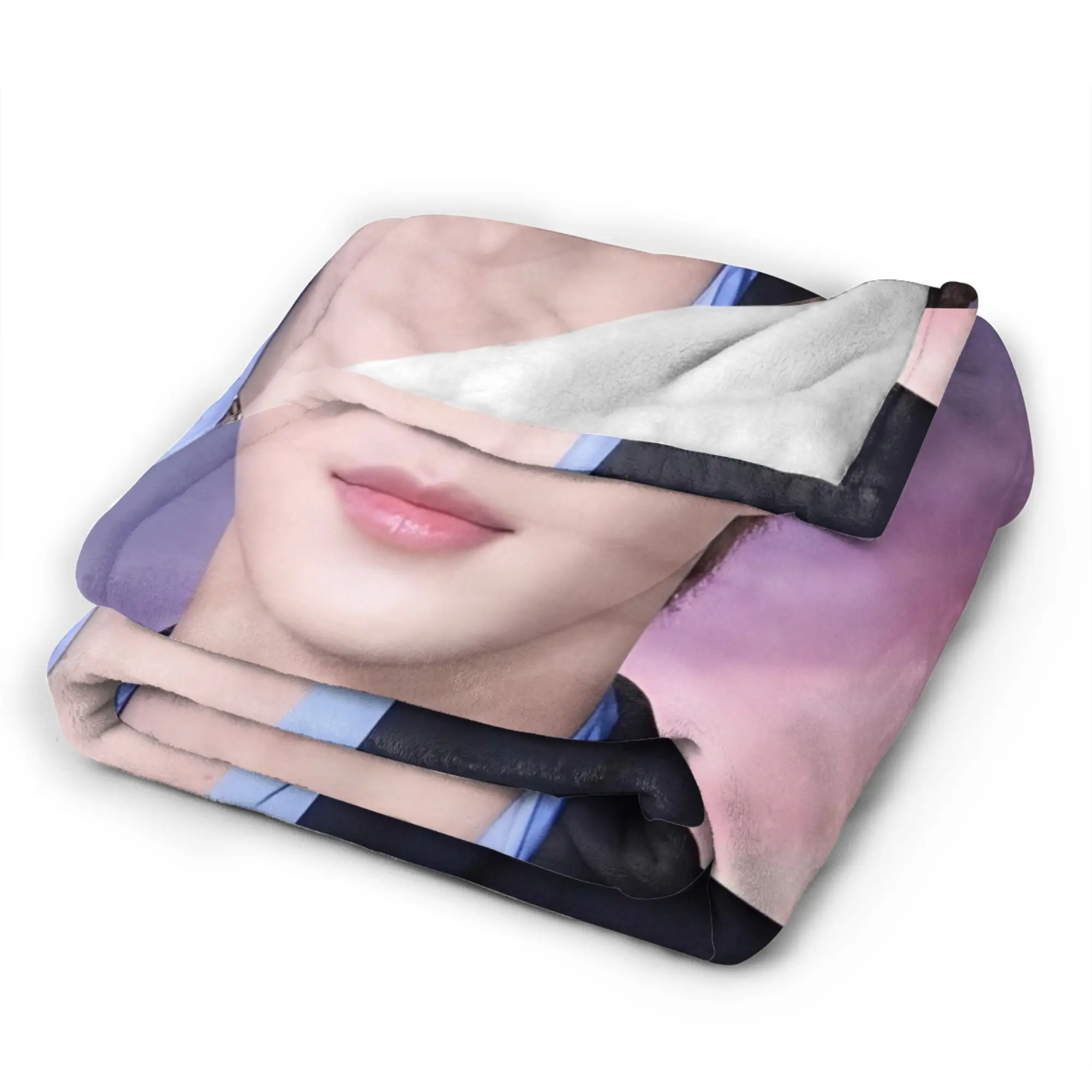 أغنية كانغ الكورية البوب بطانية نزهة الفانيلا الفراش يلقي للأريكة كرسي تصميم دافئ جودة المفرش هدية