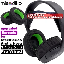 Misodiko SteelSeries Arctis Nova 7 / 5 / 3 / 1 헤드폰용 이어패드 교체 업그레이드