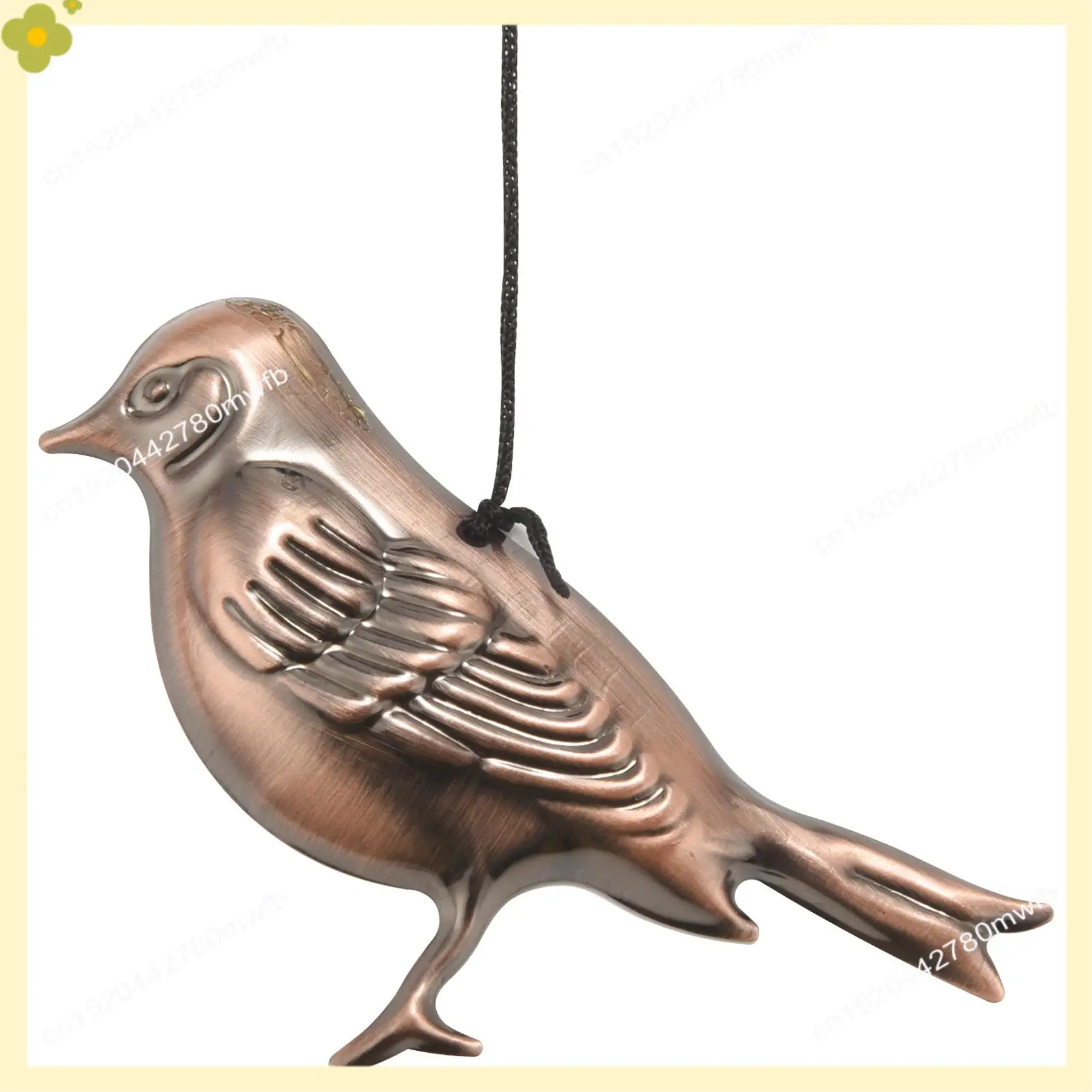 LDHL Bird Wind Chimes Waterproof Metal Wind Bells With 4 Aluminum Tubes 6 Bells Romantic Wind Chime For Home