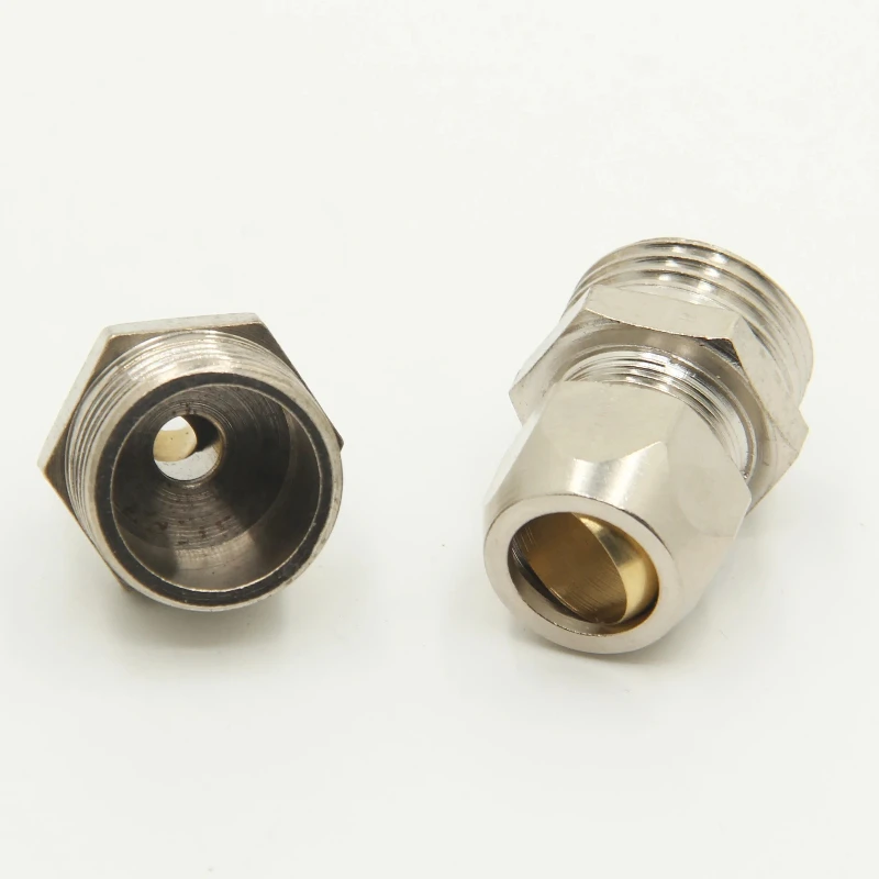 

1/8 "1/4" 3/8 "1/2" BSP наружная резьба 4 6 8 10 12 14 16 мм наружный диаметр трубки латунный наконечник трубка компрессионный фитинг разъем
