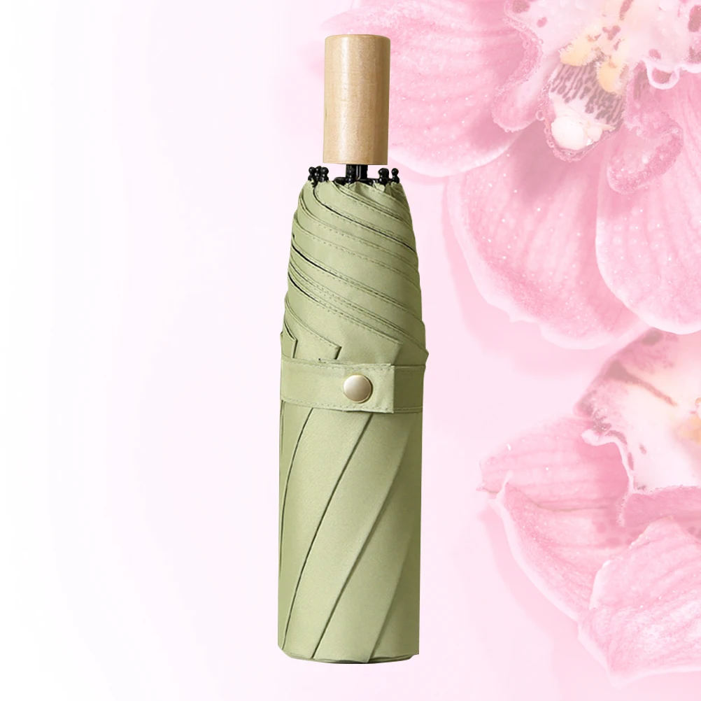 

Umbrella Compact Parasol Sun Rain Decorate Portable Sunshade Uv