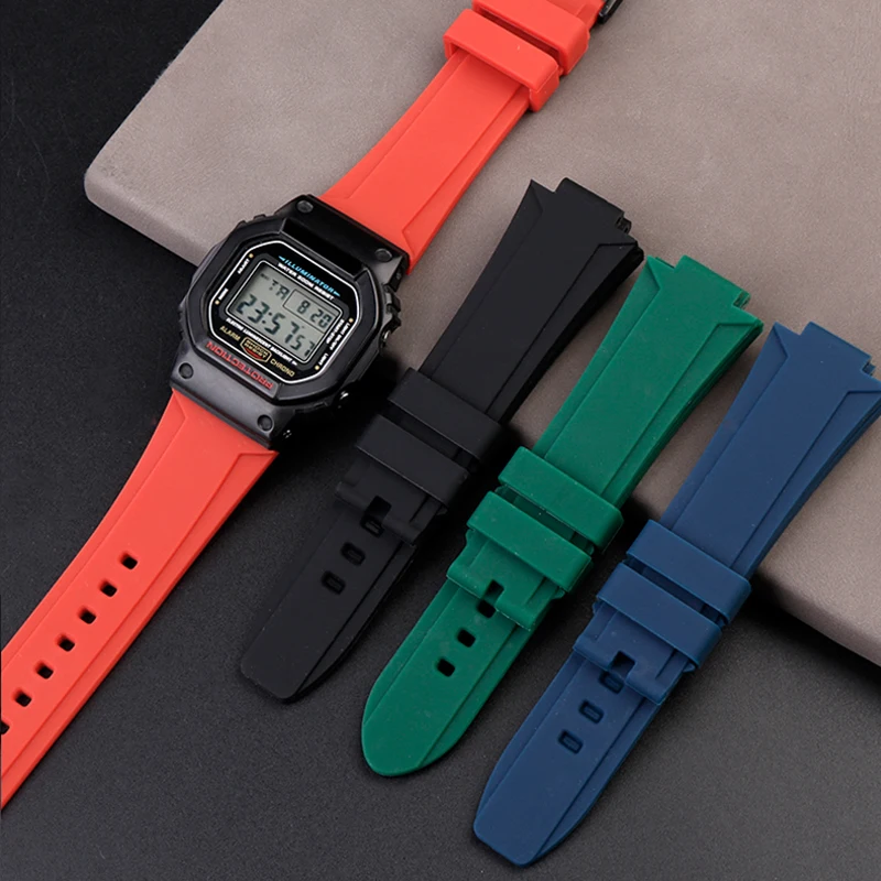 Rubber Strap For G-SHOCK Casio DW-5600 GW6900 DW5600 GW-B5600 GM-5600 GW-M5610 Waterproof Silicone Outdoor Sports Watchband 16mm