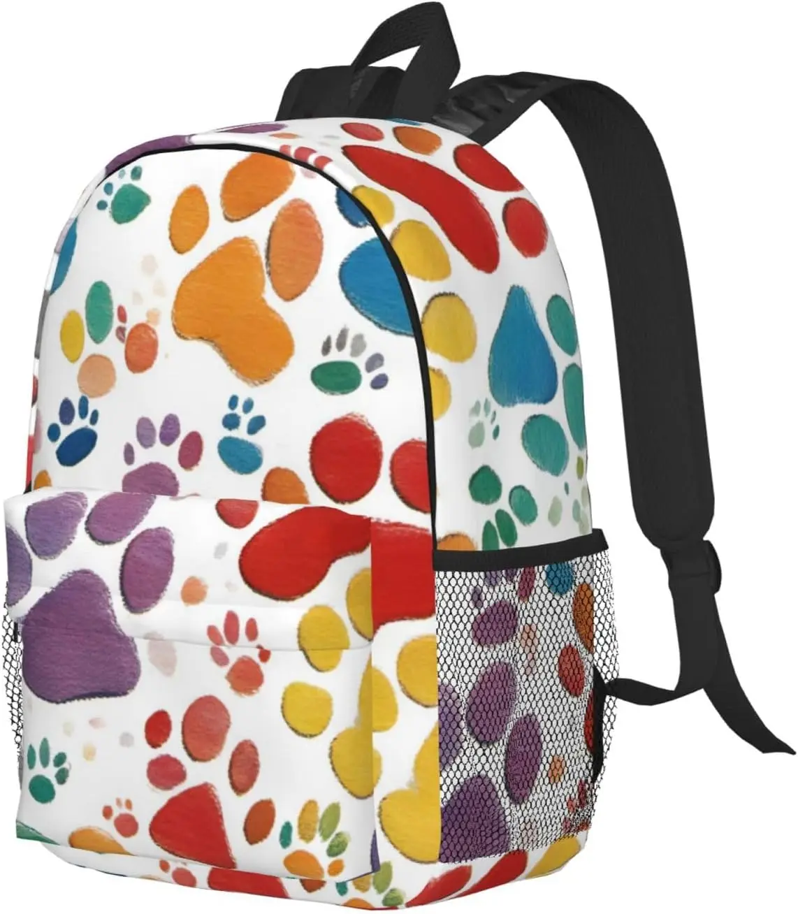 Paw Prints Art 1 Print Adults Backpack Lightweight Backpacks For Hiking Work Laptop Backpack Men Women