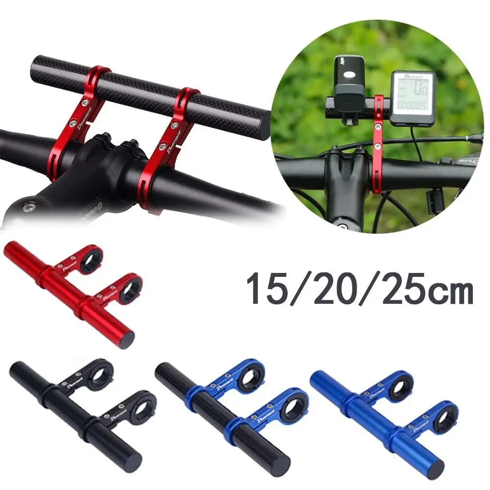 10/20/25cm Bicycle Handlebar Extender Holder Lamp Rack Scooter Handlebar Extended Bracket Bicycle Accessory Alloy