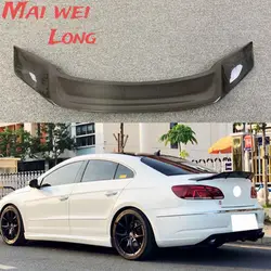 For Volkswagen CC Spoiler High Quality Carbon fiber Material Car Rear Wing  Spoiler For Passat  CC Spoiler 2009-2017