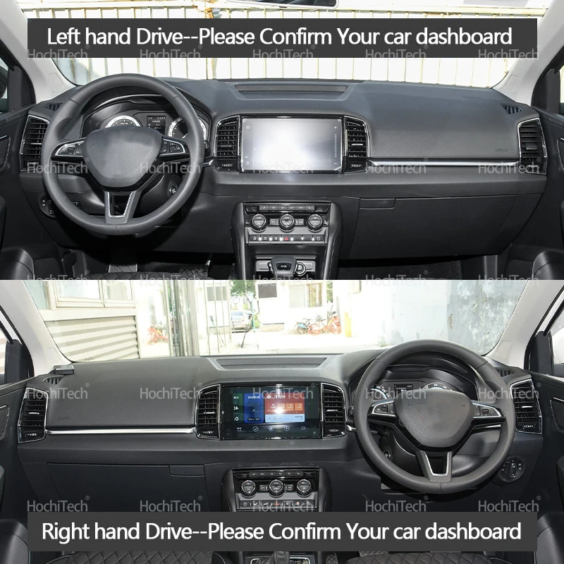 Car Dashboard Cover for Skoda Karoq 2017 2018 2019 2020 Auto Dash Board Mat Carpet Pad Sunshade Cape Cushion view 2