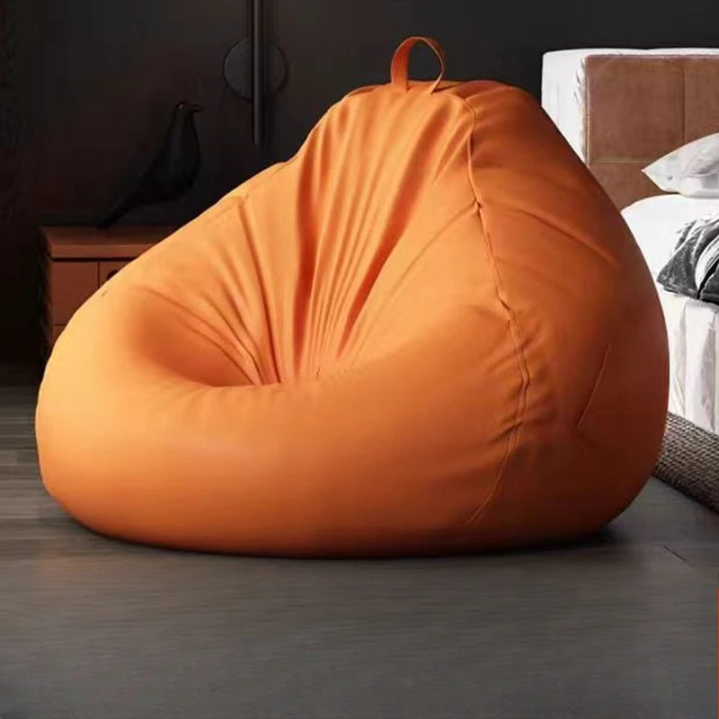 Sofa technology cloth waterproof and leave-in single bean bag, can lie down and sleep balcony bedroom recliner leisure small
