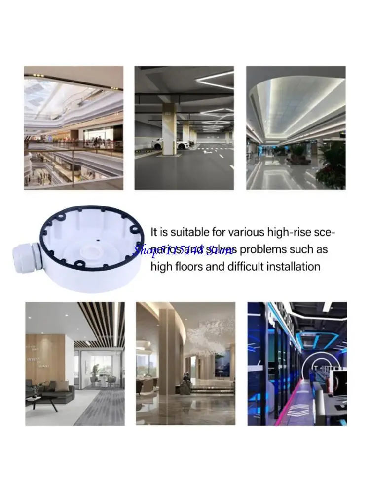 F3Ma Dome Cameratura della telecamera in lega Acqua resistente all'occultamento del filo organizzato