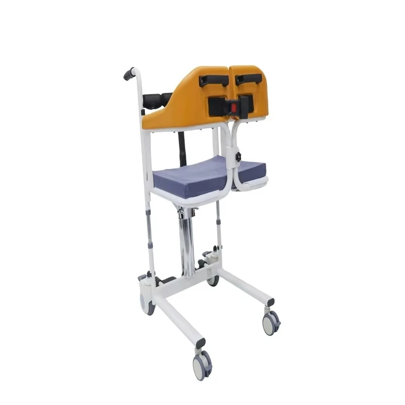 

Convenient multifunctional patient transfer lift mobile adjustable walker chair with toilet