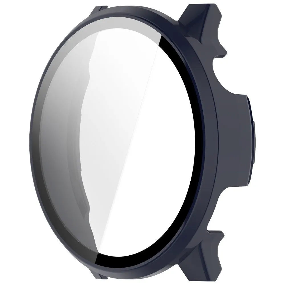 

PC+Tempered Glass Protective Case Full Coverage Bumper Screen Protector Anti-scratch 41/45mm Cover Shell for Garmin Venu 4