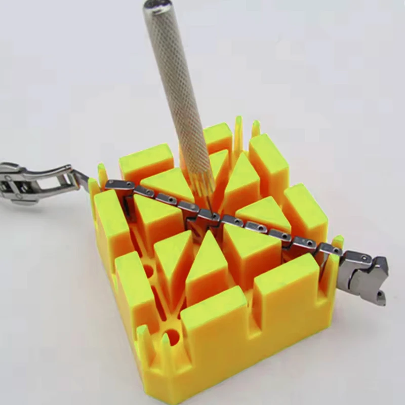 Watchmakers Tool Watch Band Bracelet Link Repair Remover Tool Holder Base Strap Holder Bracelet Chain Adjuster Repair