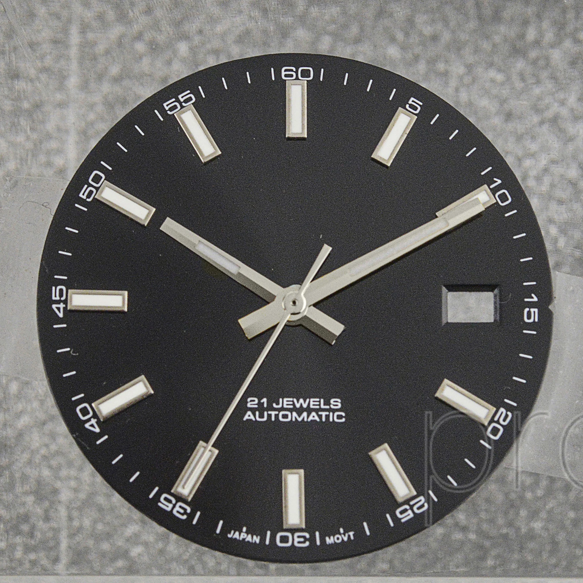 

31mm NH35 Watch Dial Hands Green Luminous Face for NH35 Movement Datejust Watch Dial Parts Replacements