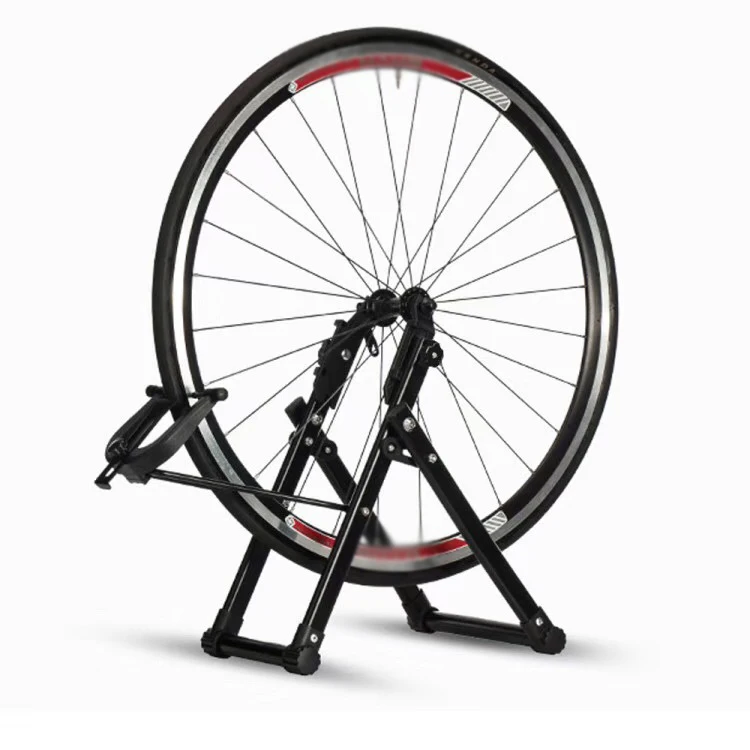 Cycling Wheel Trimming Frame Foldable Mountain Cycling Wheel Correction Table Road Repairing Tool