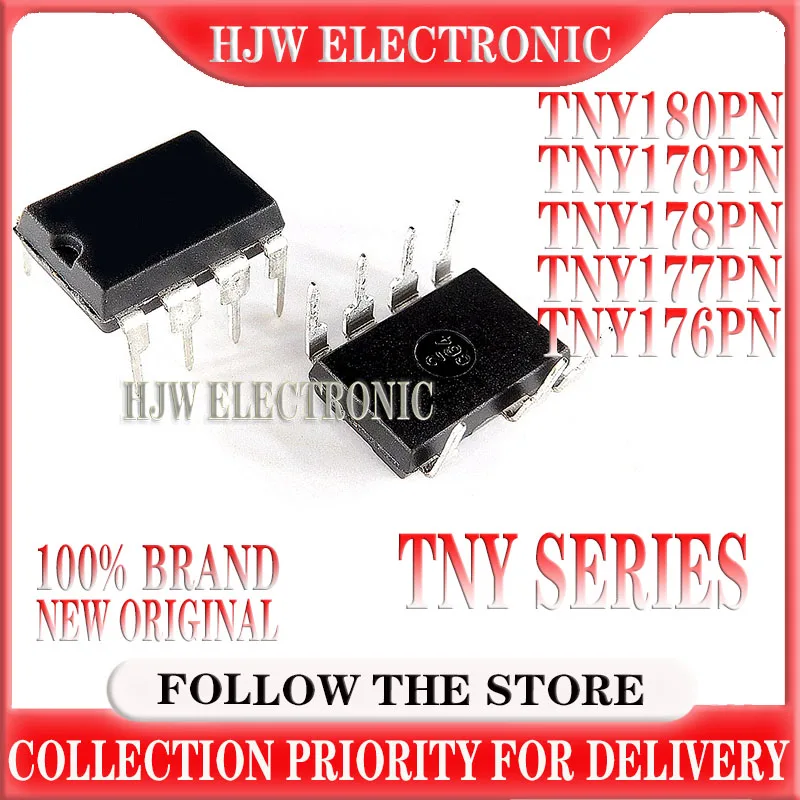 10pcs/lot Tny180pn Tny180 Dip-7 Tny180p Dip Tny179pn Tny179 Tny178pn Tny178 Tny177pn Tny177 Tny176pn Tny176