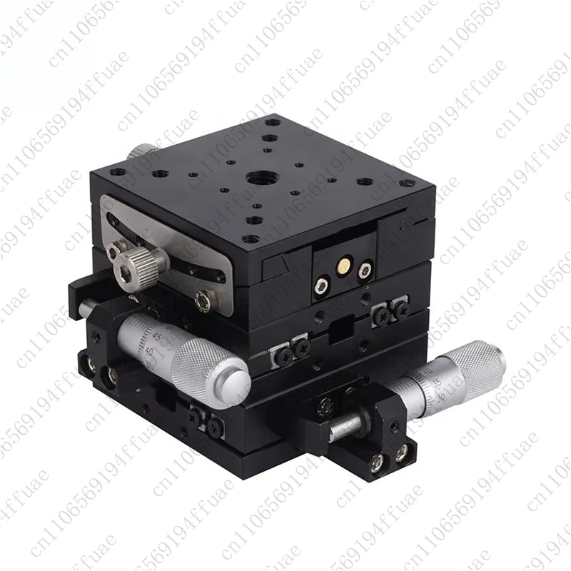 JCXYT-60 XY Platform Micrometer Linear Stage for Optical Instrument Goniometer Platform Manual Stage