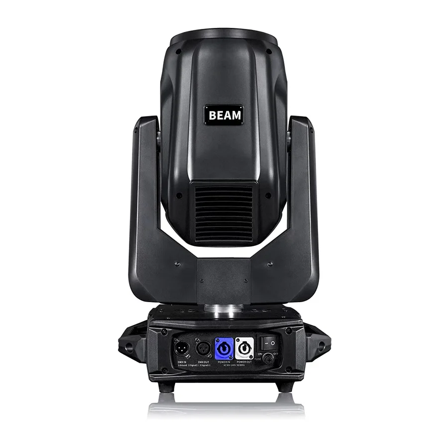 295 ワットビーム移動ヘッドライト LED 舞台効果照明装置ゴボスポットライトダブルプリズミ DMX 制御 DJ ウェディングバー