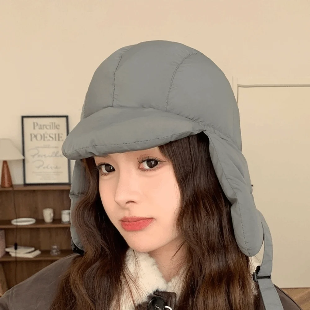 Retro Thickened Lining Pullove - Trapper Hat Ear Flap ulasan dan harga